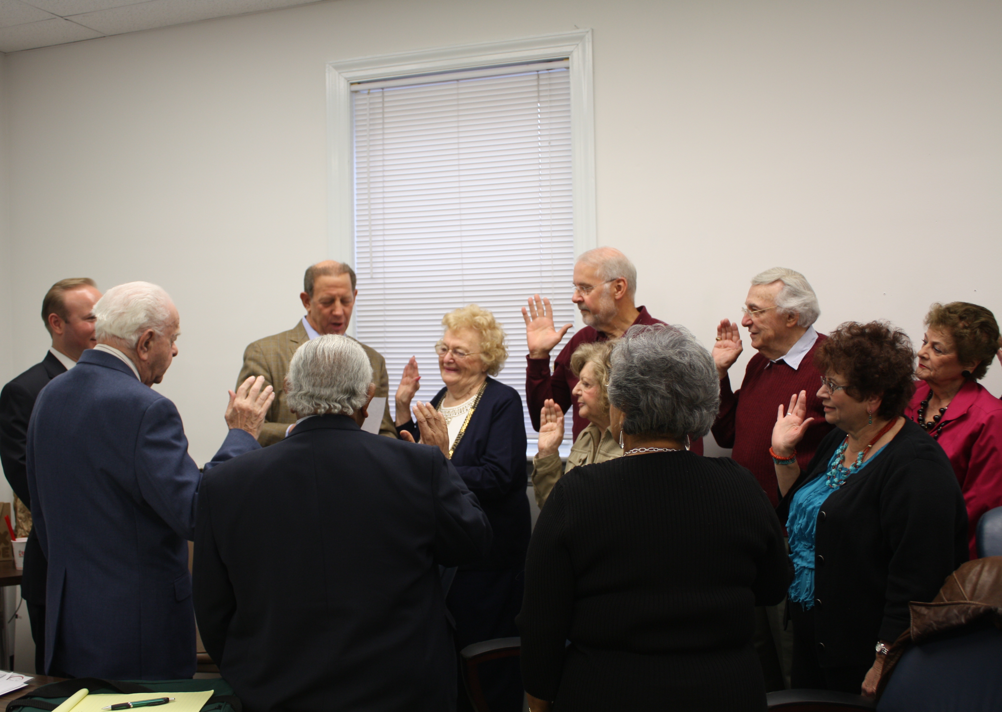 Senior advisory board swearing in 2